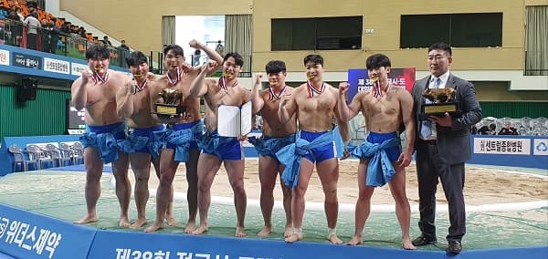 씨름부, 전국 시·도 대항 장사씨름대회 단...